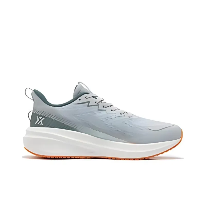 361° Cushioning Low Top Running Shoes Men's Gray Green-1