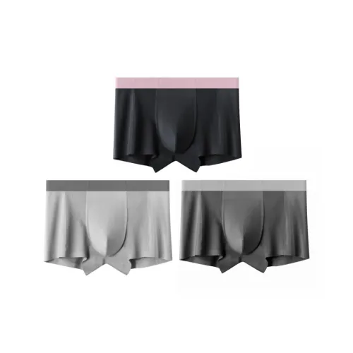Qiao Ni Tong Underpants Men's 3 Pack