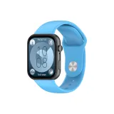 Silicone Strap, Sky Blue