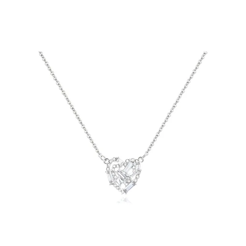 Givenchy Alloy, Crystal Necklaces Women's Silver-0