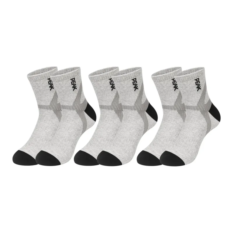PEAK Mid Calf Socks Unisex 3 Pack-8