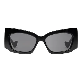 GUCCI Geometric Frame Sunglasses