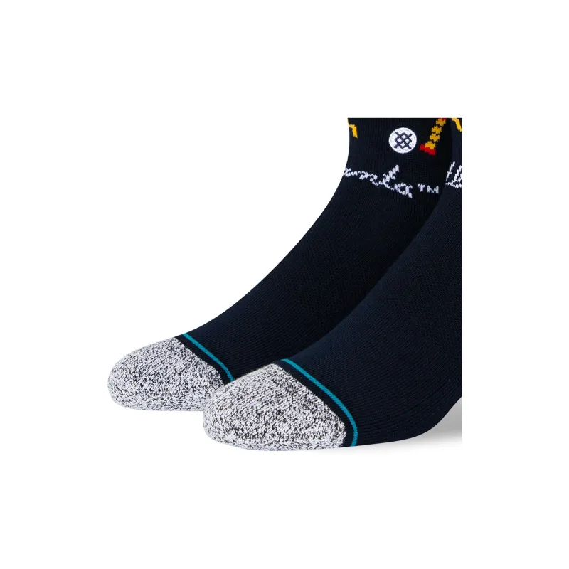 Stance Mid Calf Socks Unisex 1 Pack Navy Blue-3