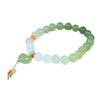 Jade Charm Yao Hetian Jade Bracelets White Jade/Pale Greenish White Jade Unisex