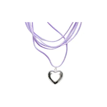 ANNI LU Brass Necklaces Women's Purple