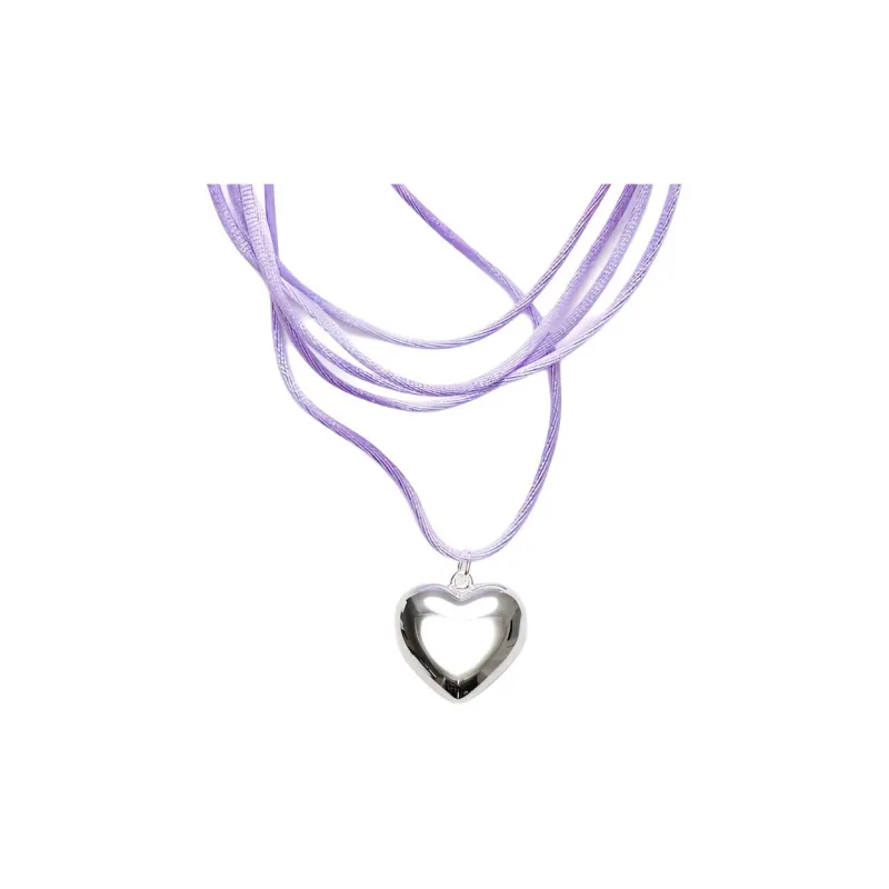 ANNI LU Brass Necklaces Women's Purple-0
