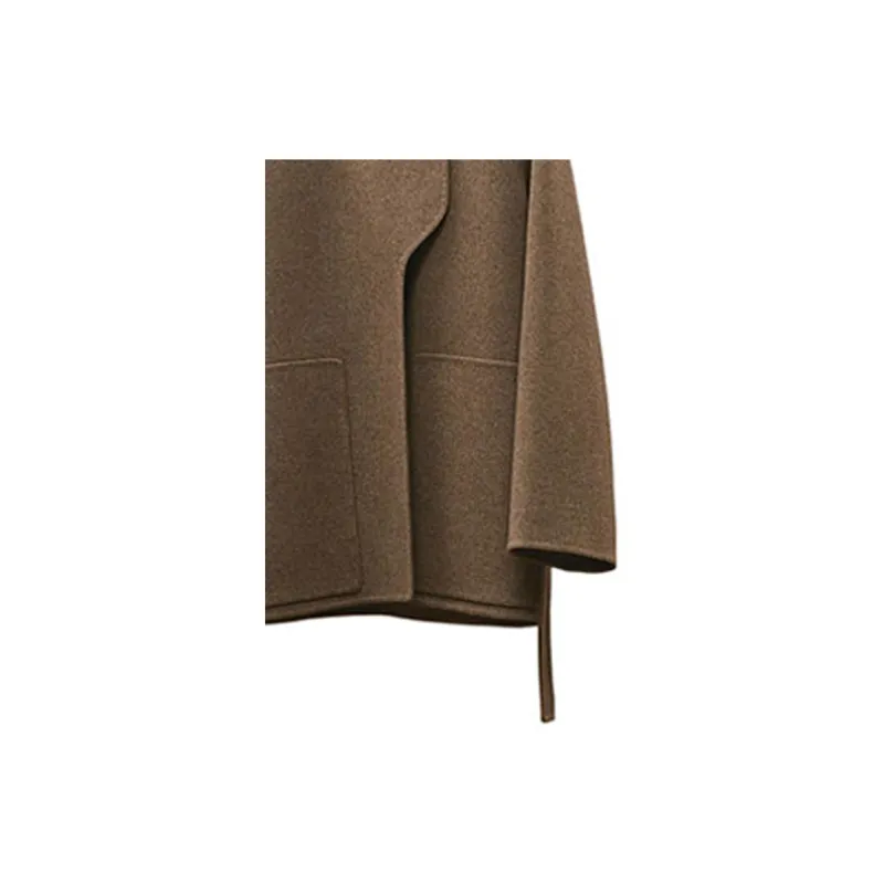 HERMES Velvet Jackets Women's Brown-5