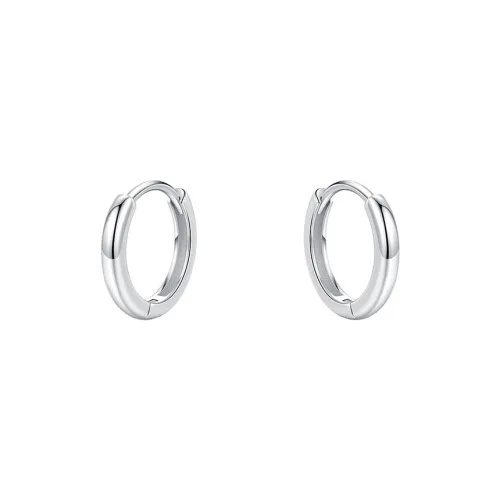 SUYG Bestie Anniversary S999 Fine Silver Earrings Women's Gift Box Gift Bag Packaging