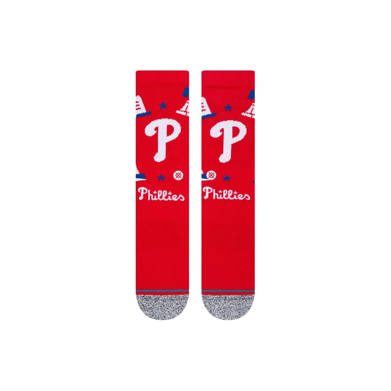 Stance Mid Calf Socks Unisex 1 Pack Red-1