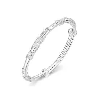 KING SIZE JEWELRY 999 Fine Silver Bangles Women's