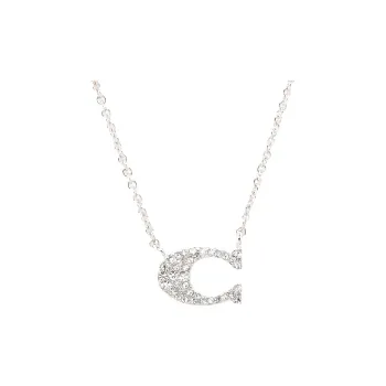 COACH Metal Necklaces Women's Silver
