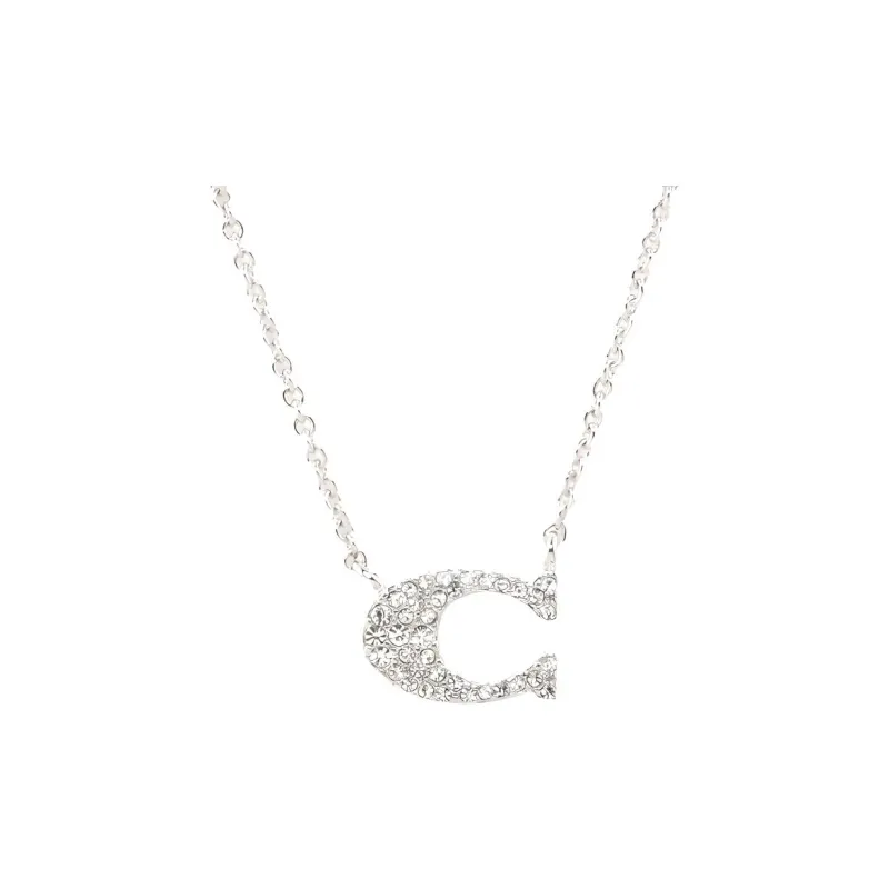 COACH Metal Necklaces Women's Silver-0
