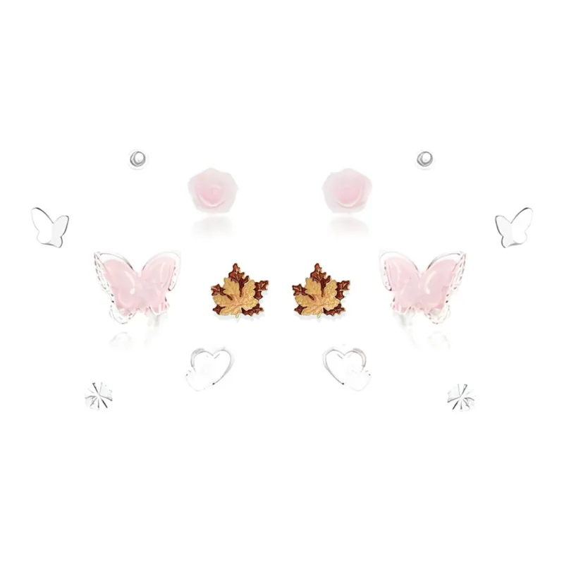 COPI Alloy Clip On Earrings Unisex-12