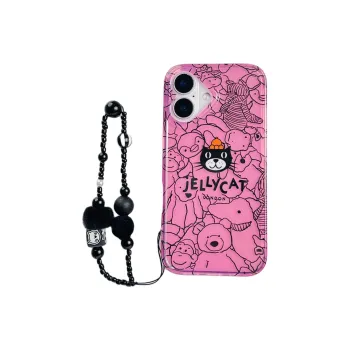 Wei Xin Acrylic Material Lucky Cat Bracelet Phone Cases Compatible With IPhone 16/15 Pro Max/Apple 13/14 Pro/Max