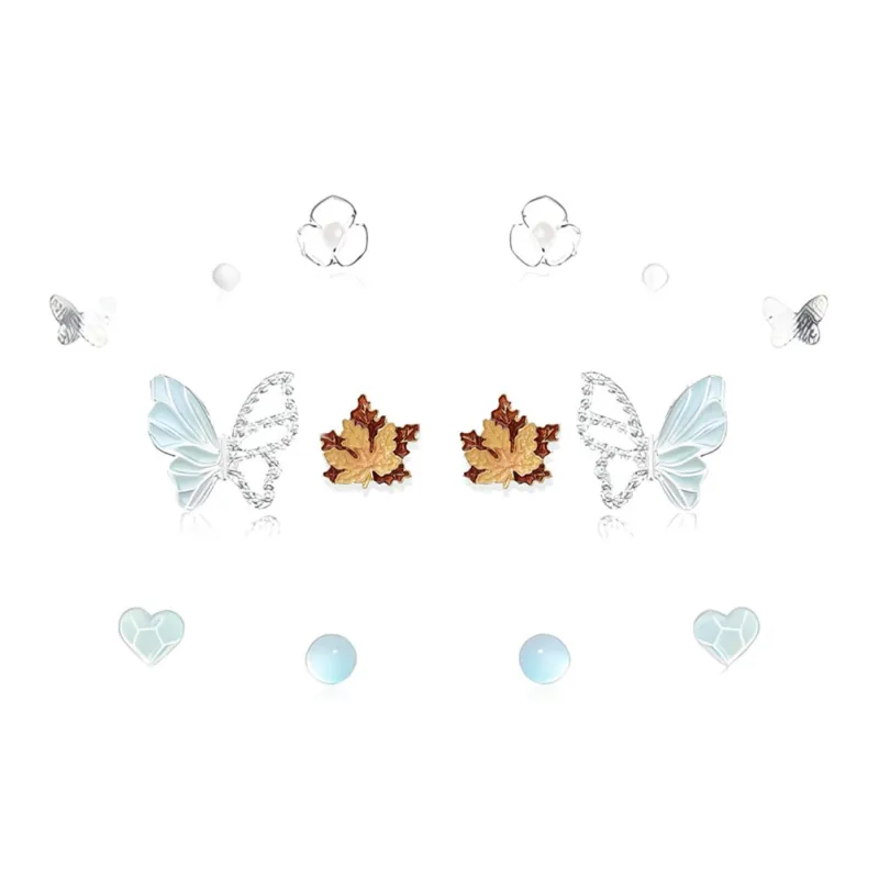 COPI Alloy Clip On Earrings Unisex-11