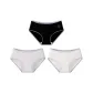 G Set-Trendy Cat Head-Black+Light Gray+White (3 Pack)