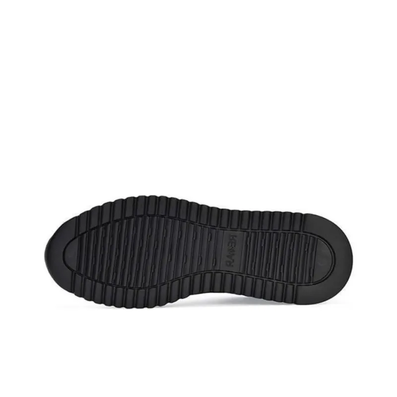 RARE Slip Resistant Low Top Casual Shoes Men's Black-4