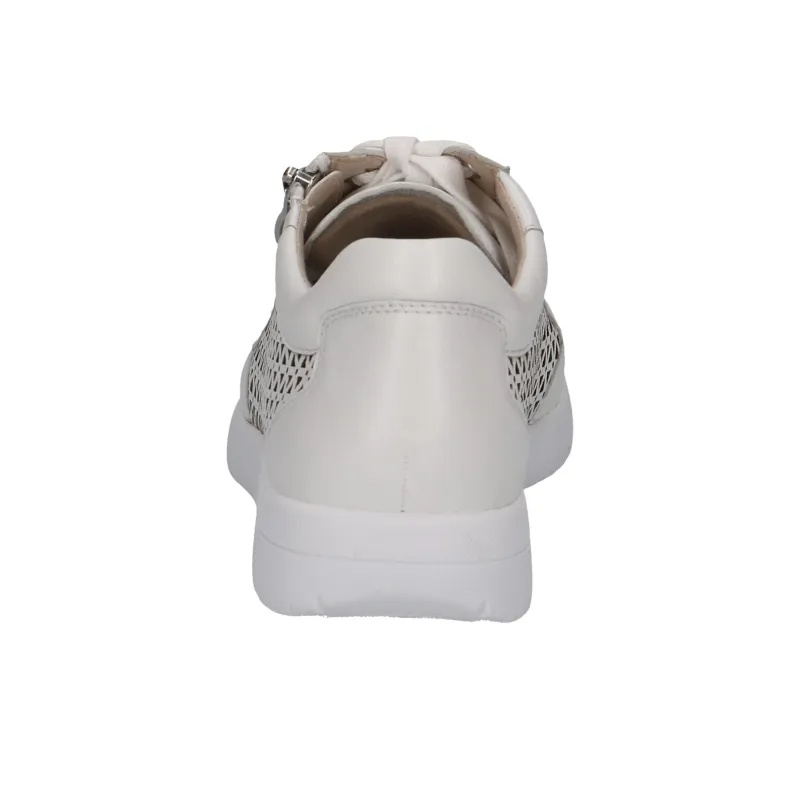 CAPRICE Peggy Anti-Slip Wear-Resistant Low-Top Casual Shoes Women's White-5