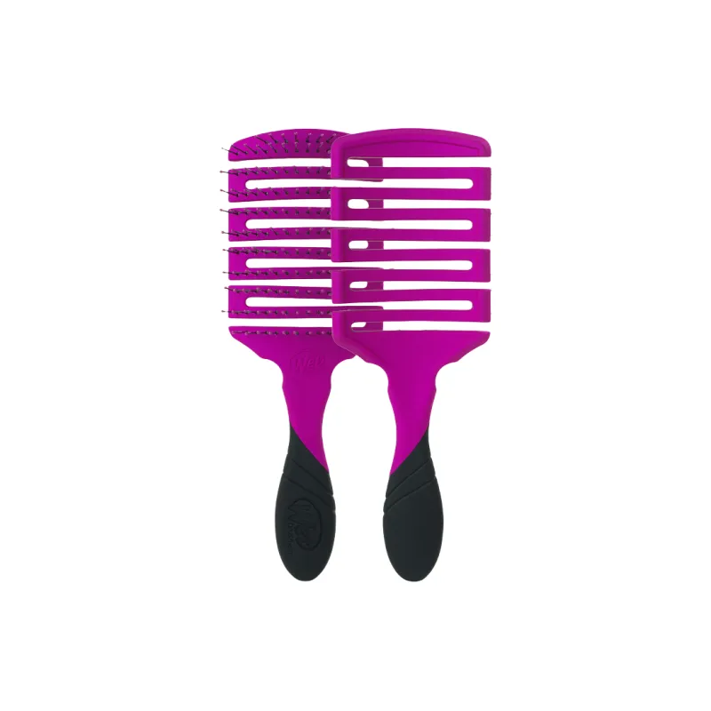 WET BRUSH Rib Comb With Hollow Design Hairdressing Tools Fluffing Up-1