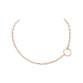 CARTIER 18K Rose Gold Necklaces Unisex