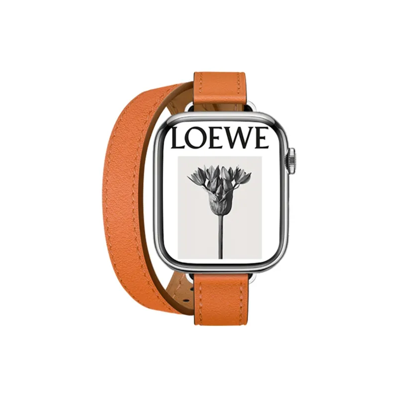 Xuanren Apple Compatibility Watch Band 38 49mm Genuine Leather Material-10