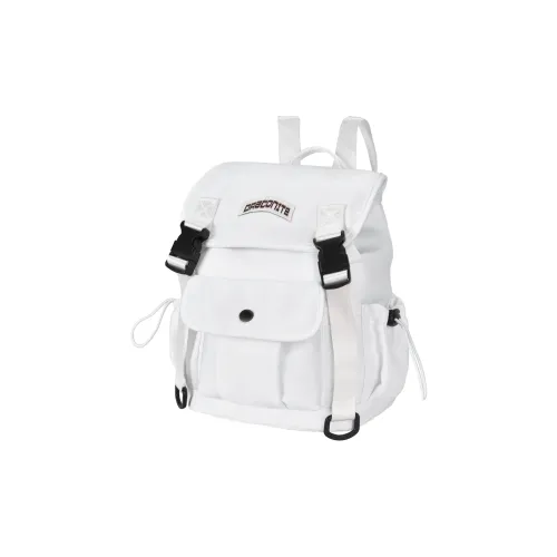 DRACONITE Polyester Student Backpack Mini Unisex White Blue/Purple/Pink/Green