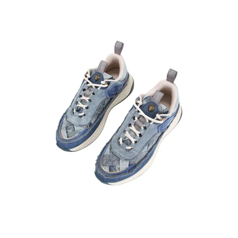 Kurt Geiger London Kensington Low-Top Casual Shoes Women's Blue-3