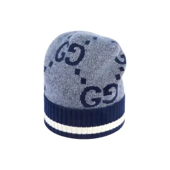 GUCCI Monogram Knitted Beanie