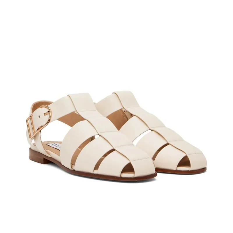GABRIELA HEARST Lynn Roman Sandals 2cm Women's White-2