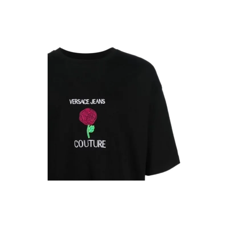 VERSACE JEANS SS23 T Shirt Men's Black-4