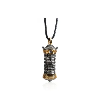Three Blessings Of Happiness Copper Necklaces Unisex