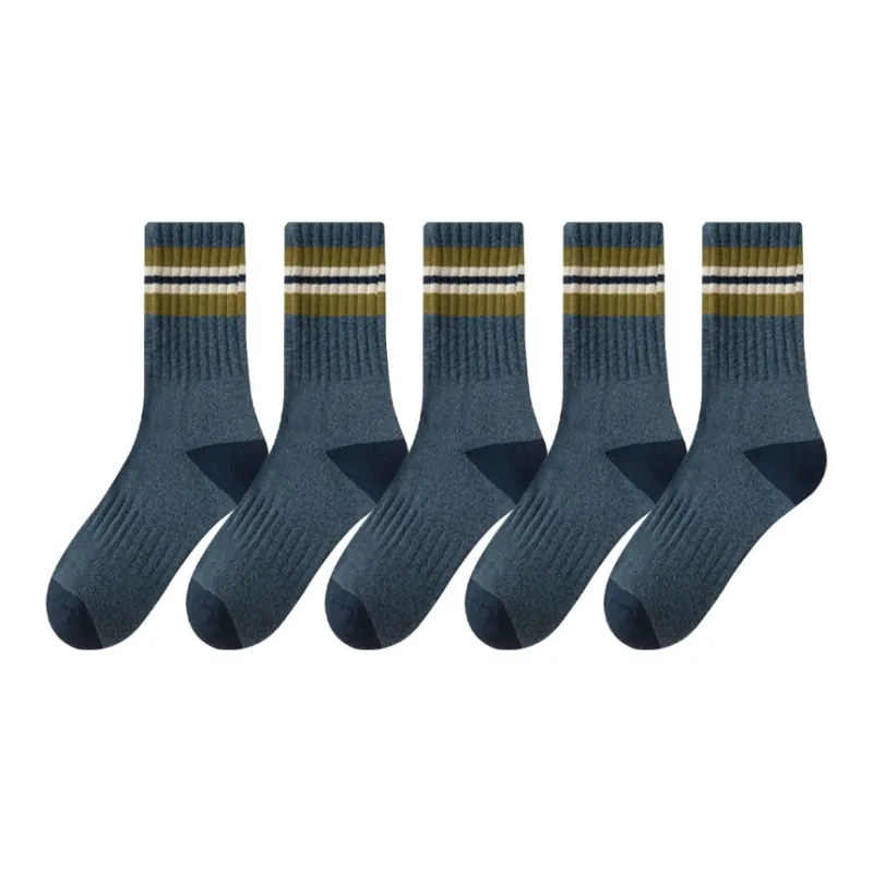 Miguel Mid Calf Socks Men's Combo Set-25