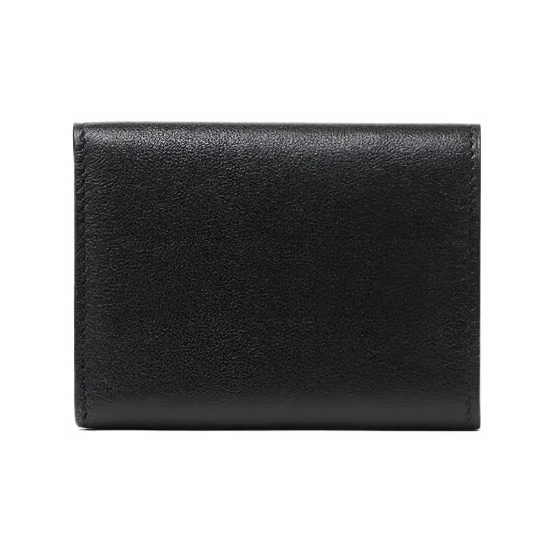 VERSACE MEDUSA BIGGIE Series Grained Calfskin Wallet Regular Men's Black-2