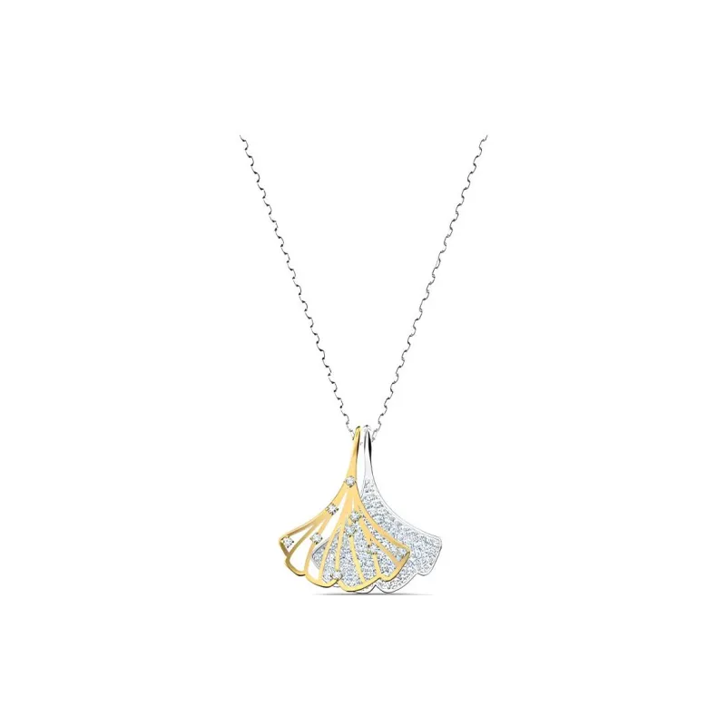 Swarovski Stunning Metal Necklaces Women's White-1