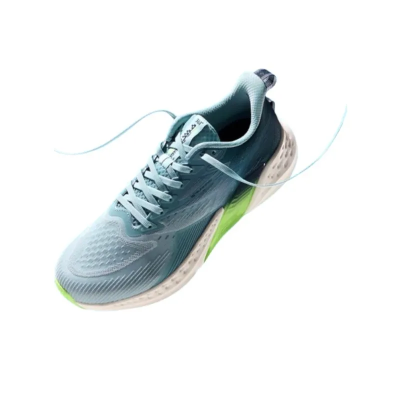 361° Cushioning Wear-Resistant Low-Top Running Shoes Men's Blue Green-4