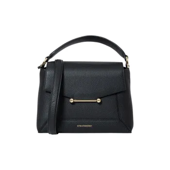Strathberry Calfskin One Shoulder Handbags Women's Black