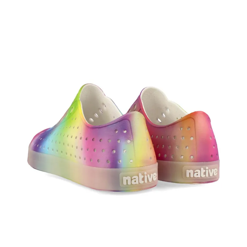 Native Shoes Clogs Unisex Yellow Purple Pink-1