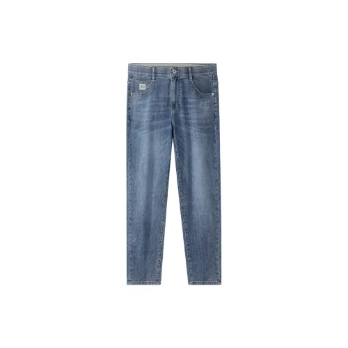 HLA Jeans Men's Blue Gray Denim Gradient
