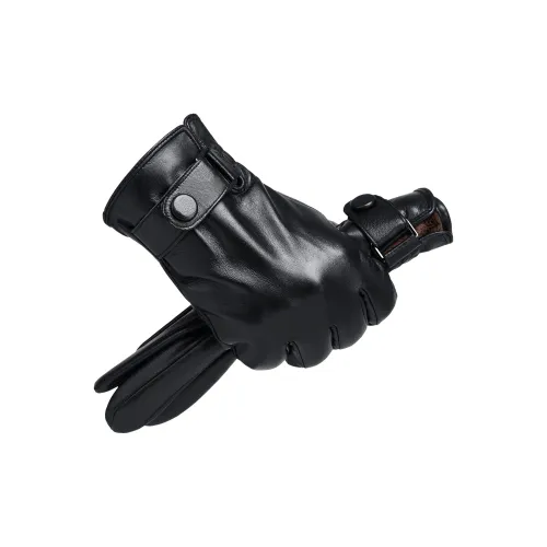 SEPTWOLVES Sheepskin Cycling Riding Electric Bicycle Motorcycle Glove WO Unisex