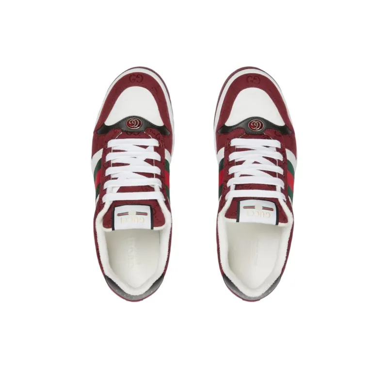GUCCI Screener Sneaker 'Rosso Ancora'-3