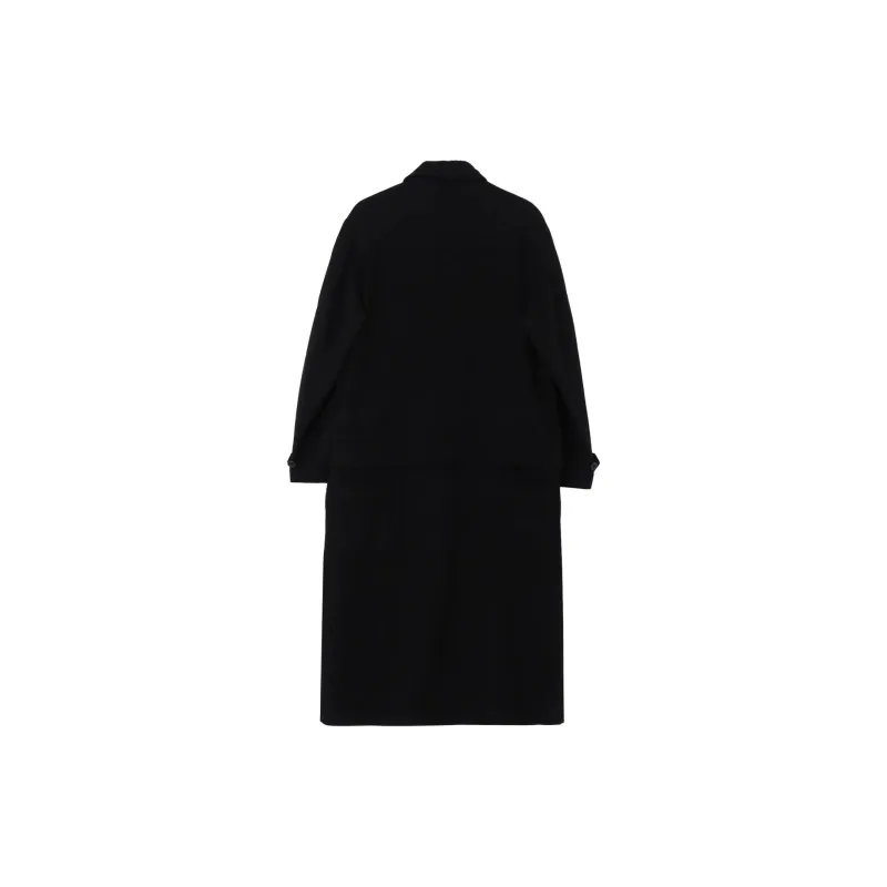 Yohji Yamamoto Pour Homme FW24 Coats Men's Black-3