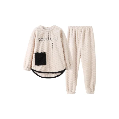 XIAFENYAN Pajama Gift Boxes Women's Apricot