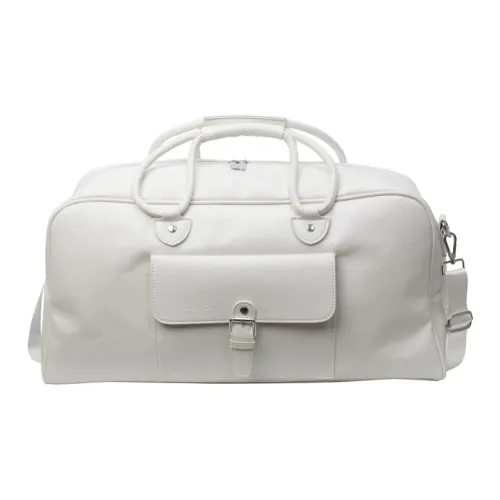 LETOO PU Travel Bag 36L Unisex White Black Pink