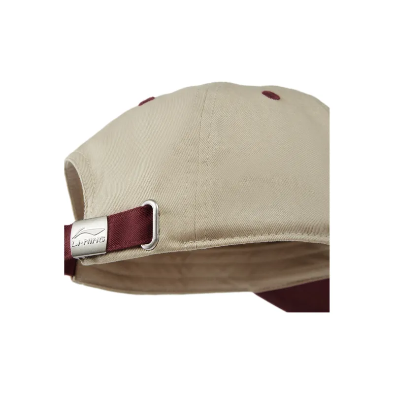 LiNing Baseball Caps Unisex Saffron Color-4