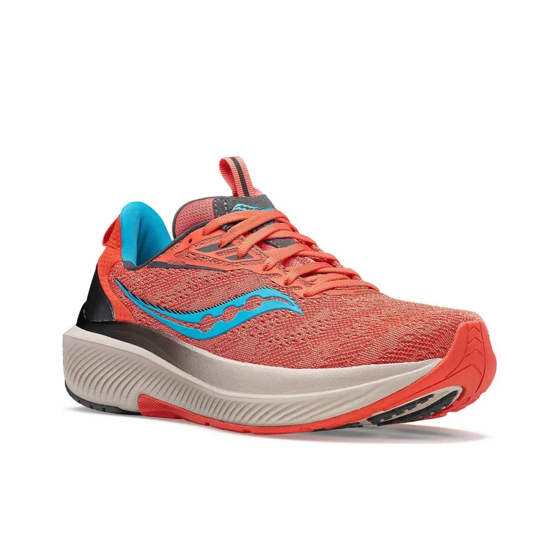 Saucony Anti-Slip Wear-Resistant Low-Top Casual Running Shoes Women's Orange-2