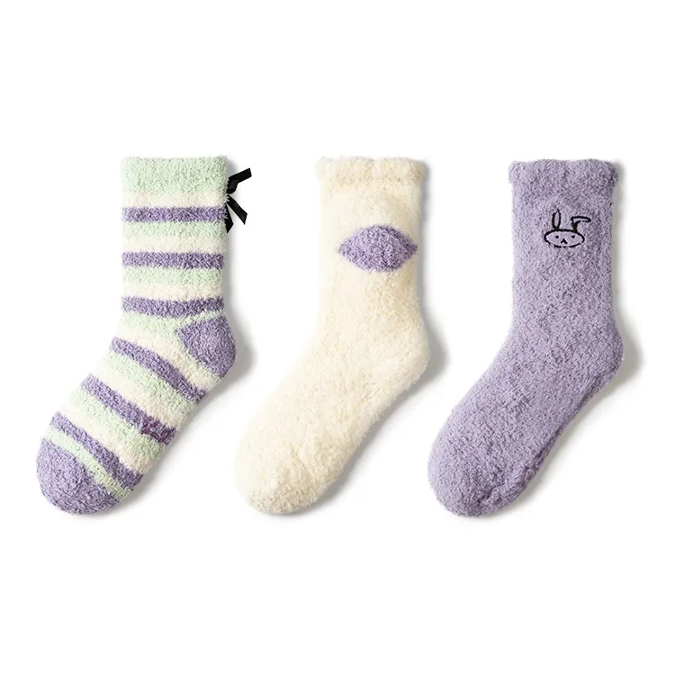 Primeet Mid Calf Socks Women's 3 Pack-16