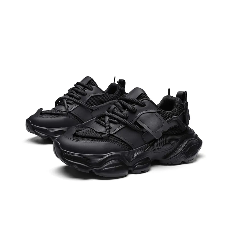 OFFER AITR Anti Slip And Wear Resistant Height Increasing Low Top Chunky Sneakers Men's-2