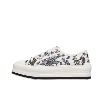 DIOR Walk'n'Dior Low Top Skateboard Shoes Women's White