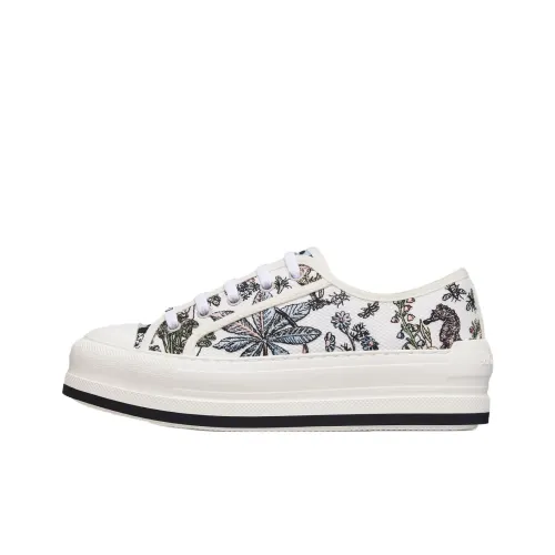 DIOR Walk'n'Dior Low Top Skateboard Shoes Women's White