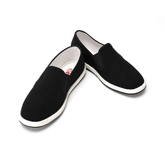 Bian Fumao Moisture Wicking Lightweight Breathable Slip Resistant Low Top Eucalyptus Casual Shoes Men's Black-3